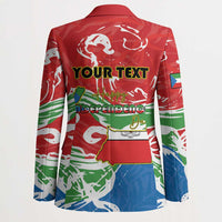 Personalized Equatorial Guinea Independence Day Blazer Coat Of Arms With Map - Wonder Print Shop