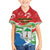 Personalized Equatorial Guinea Independence Day Family Matching Summer Maxi Dress and Hawaiian Shirt Coat Of Arms With Map - Wonder Print Shop