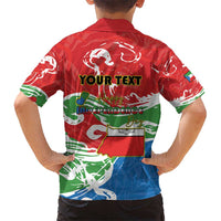 Personalized Equatorial Guinea Independence Day Hawaiian Shirt Coat Of Arms With Map - Wonder Print Shop