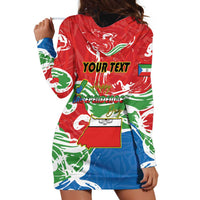 Personalized Equatorial Guinea Independence Day Hoodie Dress Coat Of Arms With Map - Wonder Print Shop