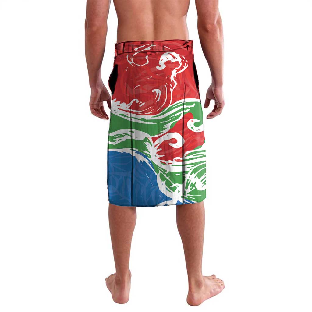 Personalized Equatorial Guinea Independence Day Lavalava Coat Of Arms With Map - Wonder Print Shop