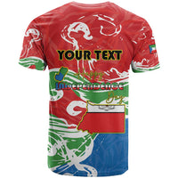 Personalized Equatorial Guinea Independence Day T Shirt Coat Of Arms With Map - Wonder Print Shop