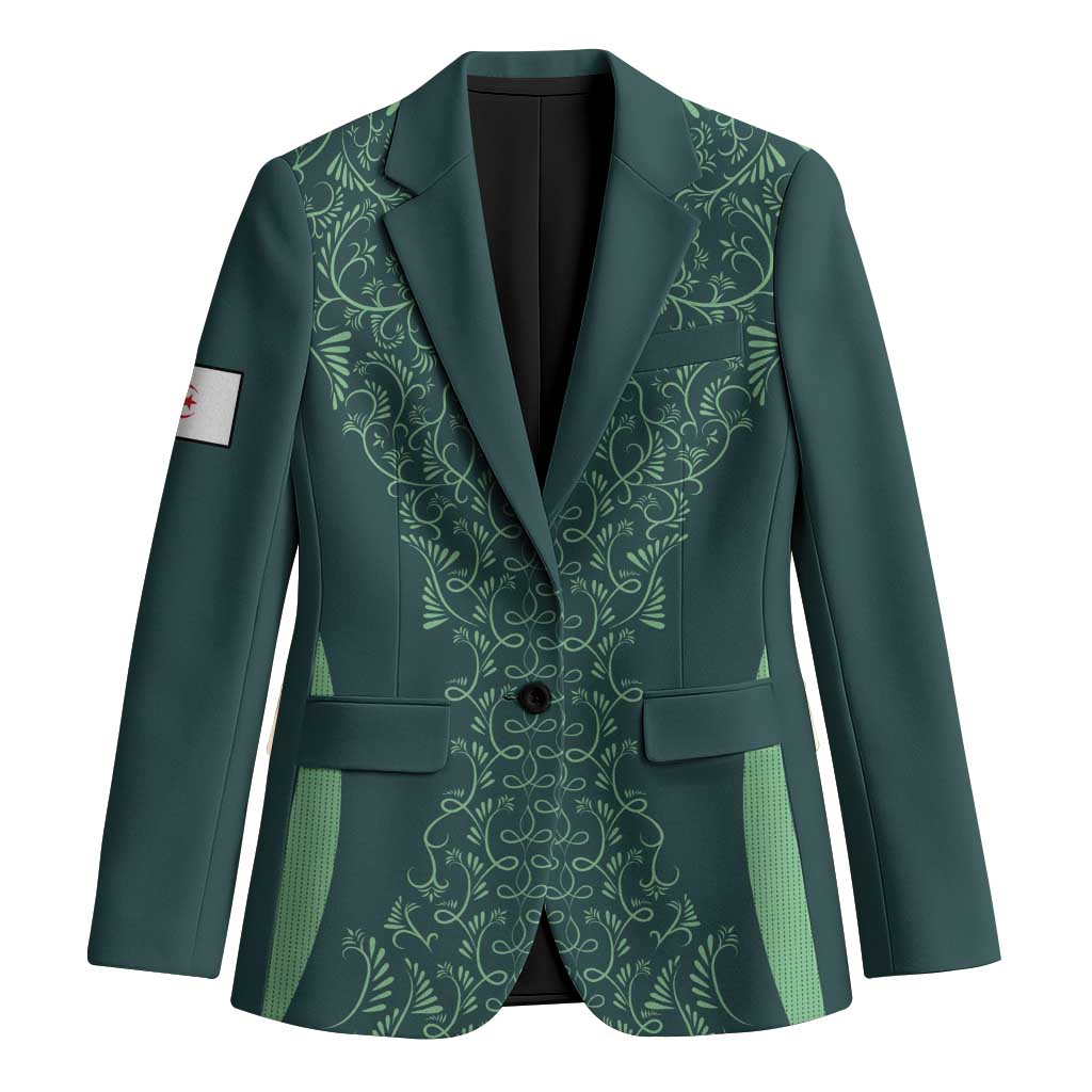 Custom Algeria Football Blazer Come On Greens - Wonder Print Shop