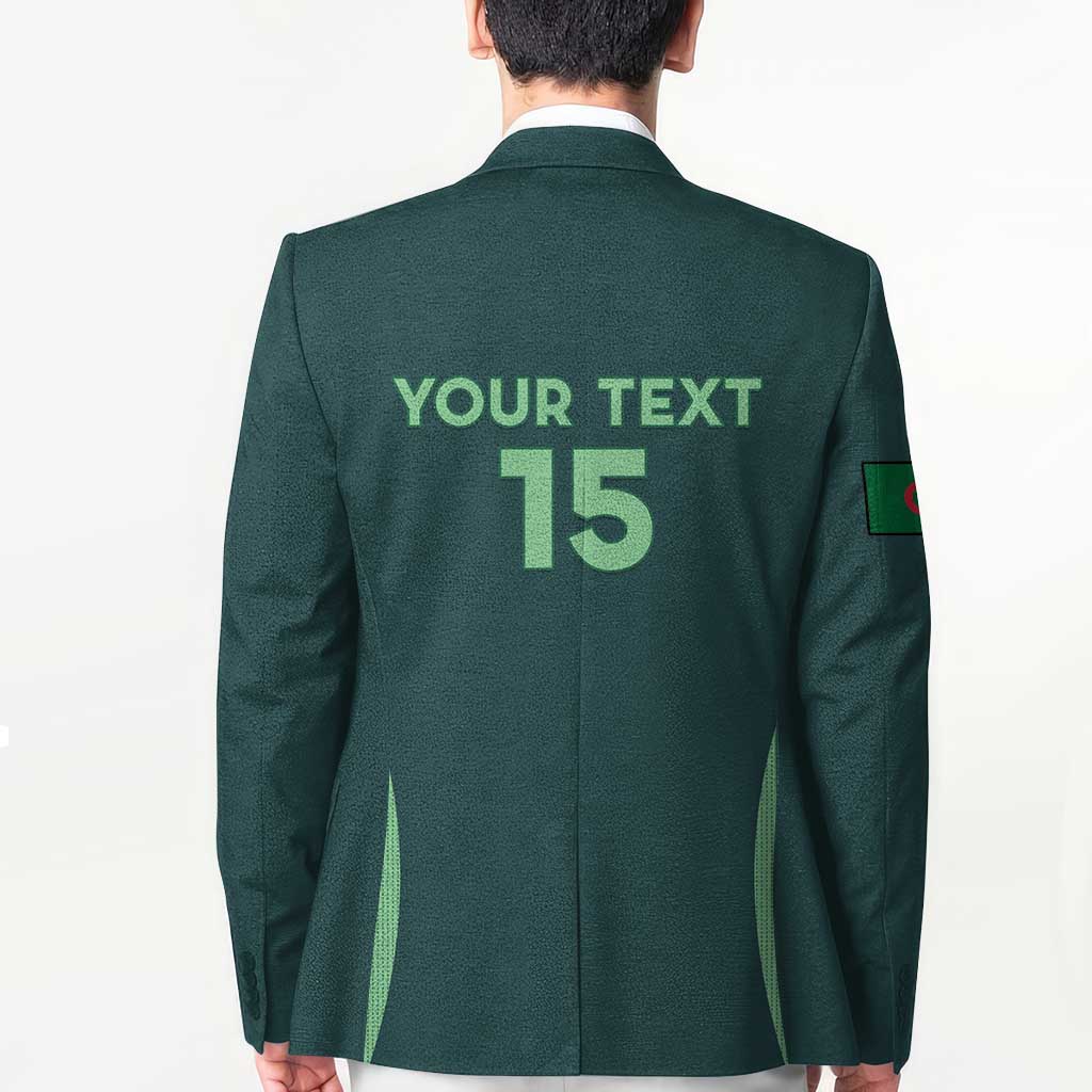 Custom Algeria Football Blazer Come On Greens - Wonder Print Shop