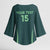 Custom Algeria Football Kimono Sleeve Blouse Come On Greens - Wonder Print Shop