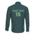 Custom Algeria Football Long Sleeve Button Shirt Come On Greens - Wonder Print Shop