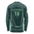 Custom Algeria Football Long Sleeve Shirt Come On Greens - Wonder Print Shop