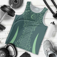 Custom Algeria Football Men Tank Top Come On Greens - Wonder Print Shop