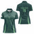 Custom Algeria Football Women Polo Shirt Come On Greens - Wonder Print Shop