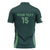 Custom Algeria Football Zipper Polo Shirt Come On Greens - Wonder Print Shop