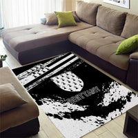 Brittany Area Rug Coat Of Arms With Triskelion - Grunge Style - Wonder Print Shop