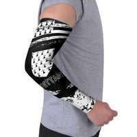 Brittany Arm Sleeves Coat Of Arms With Triskelion - Grunge Style - Wonder Print Shop
