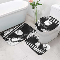 Brittany Bathroom Set Coat Of Arms With Triskelion - Grunge Style - Wonder Print Shop