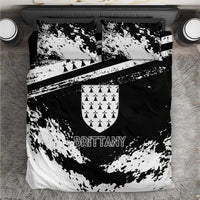Brittany Bedding Set Coat Of Arms With Triskelion - Grunge Style - Wonder Print Shop