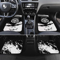 Brittany Car Mats Coat Of Arms With Triskelion - Grunge Style - Wonder Print Shop