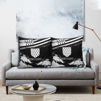 Brittany Pillow Cover Coat Of Arms With Triskelion - Grunge Style - Wonder Print Shop