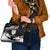Brittany Shoulder Handbag Coat Of Arms With Triskelion - Grunge Style - Wonder Print Shop