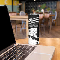 Personalized Brittany Skinny Tumbler Coat Of Arms With Triskelion - Grunge Style - Wonder Print Shop