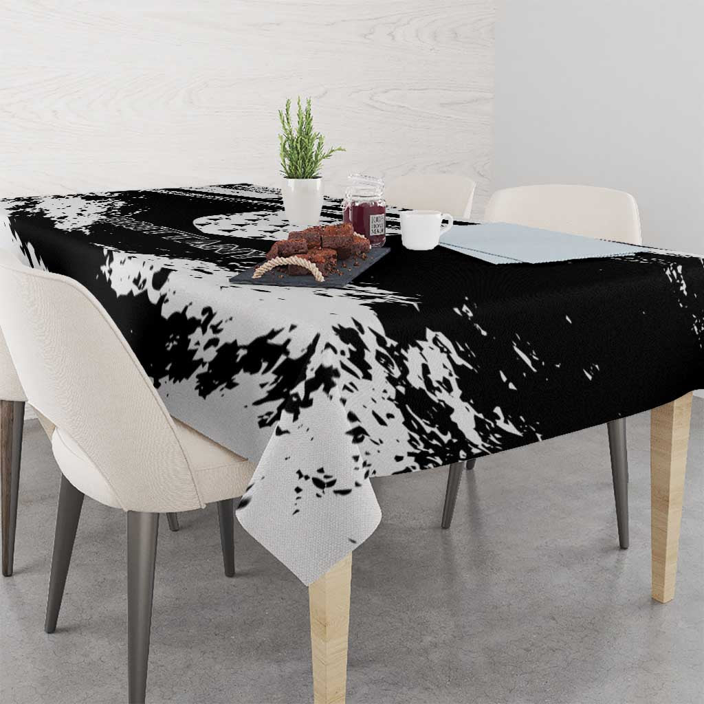 Brittany Tablecloth Coat Of Arms With Triskelion - Grunge Style - Wonder Print Shop