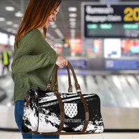 Brittany Travel Bag Coat Of Arms With Triskelion - Grunge Style - Wonder Print Shop