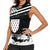 Personalized Brittany Women Sleeveless Polo Shirt Coat Of Arms With Triskelion - Grunge Style - Wonder Print Shop