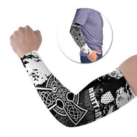 Brittany Celtic Cross Arm Sleeves With Celtic Knotwork - Wonder Print Shop