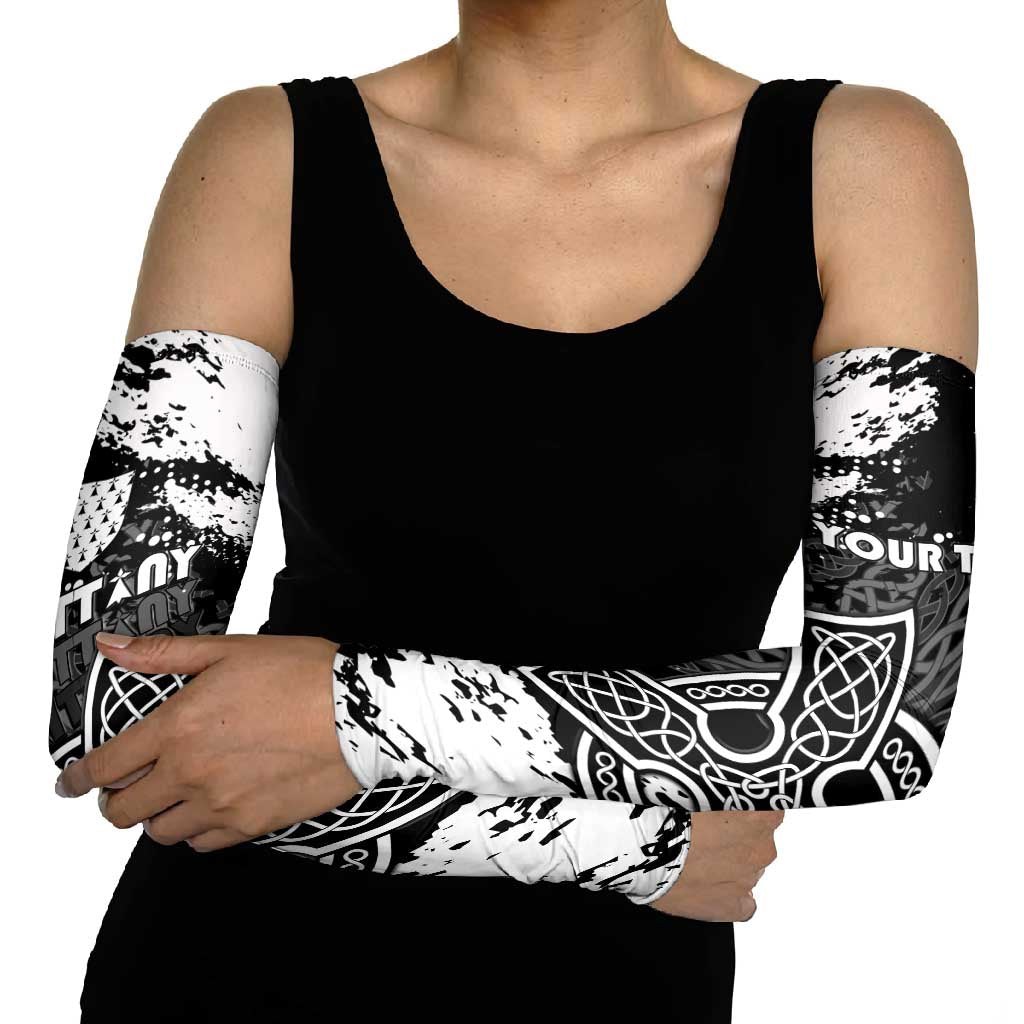Brittany Celtic Cross Arm Sleeves With Celtic Knotwork - Wonder Print Shop