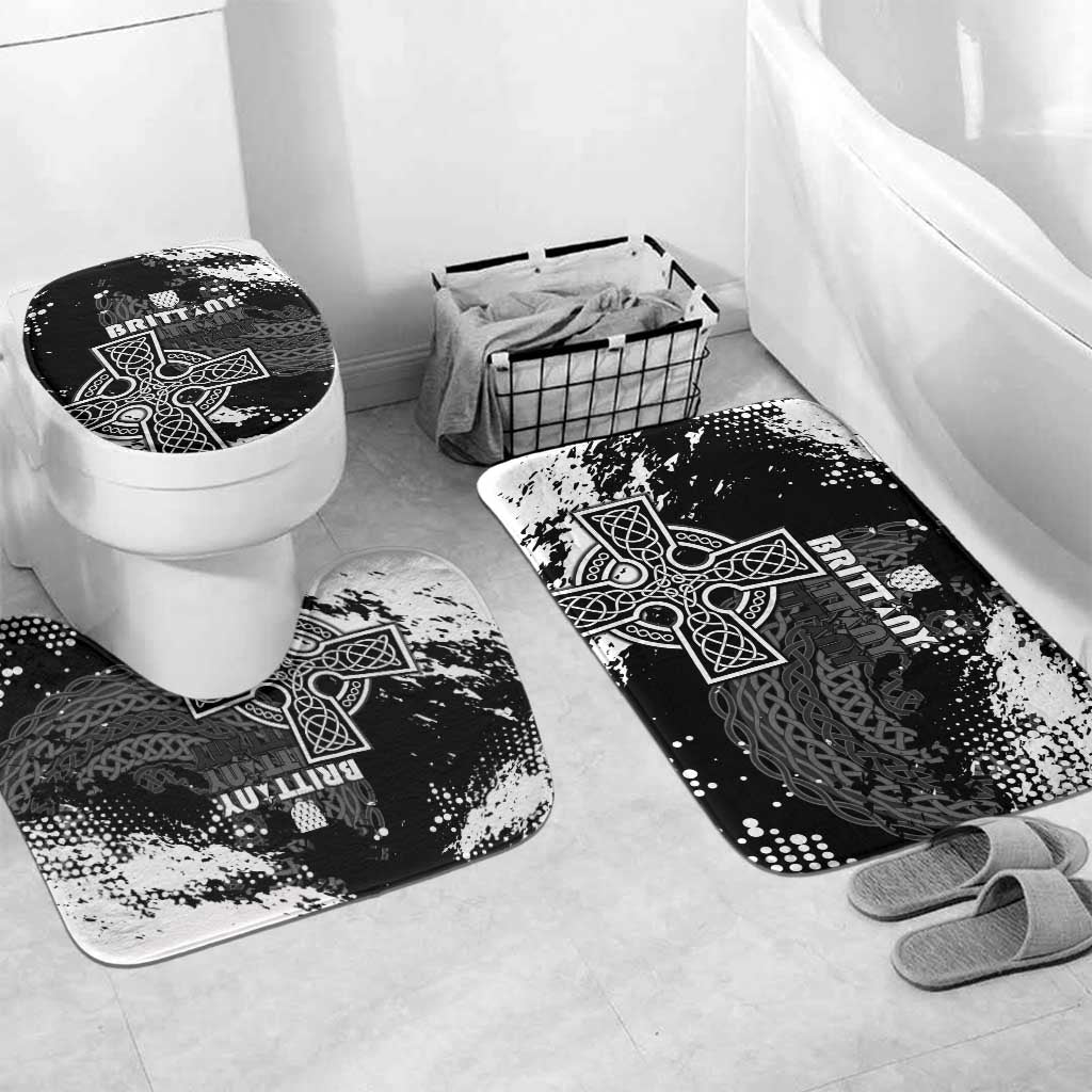 Brittany Celtic Cross Bathroom Set With Celtic Knotwork - Wonder Print Shop