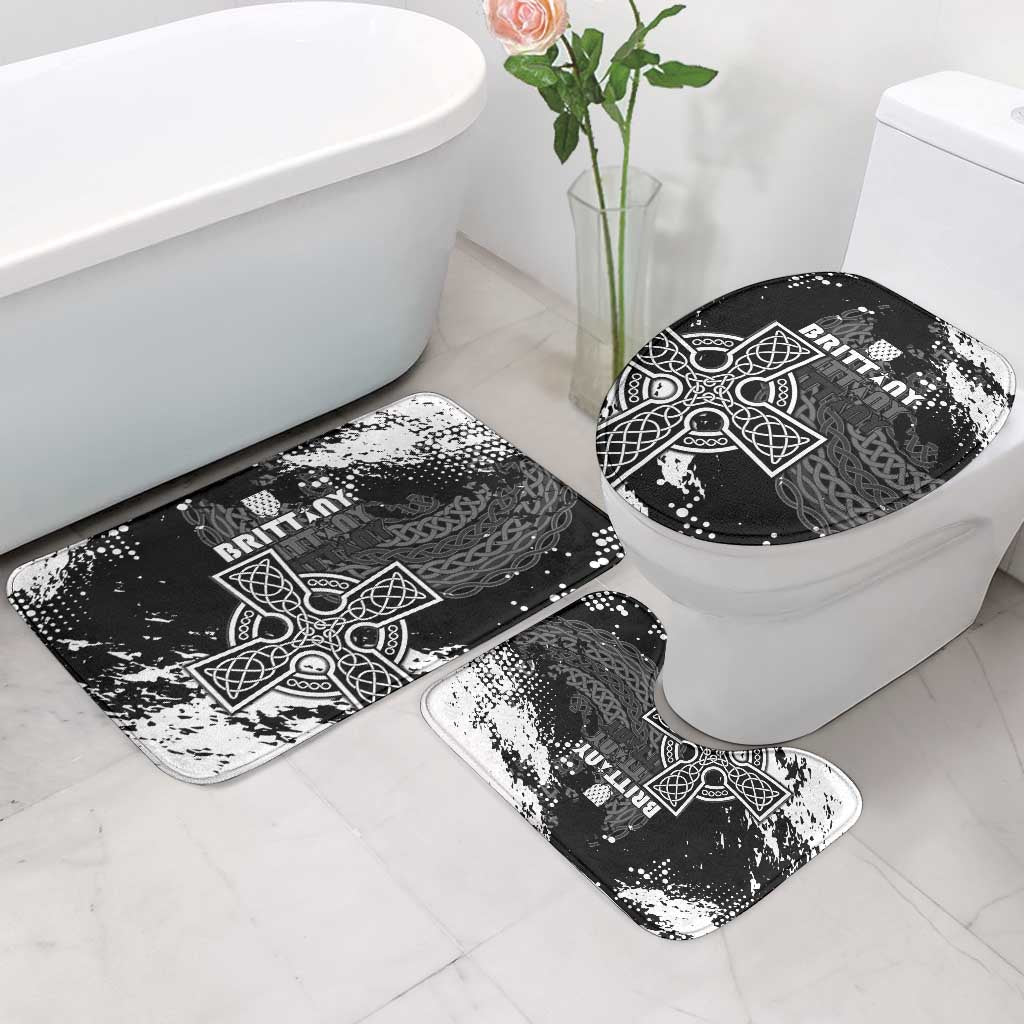 Brittany Celtic Cross Bathroom Set With Celtic Knotwork - Wonder Print Shop