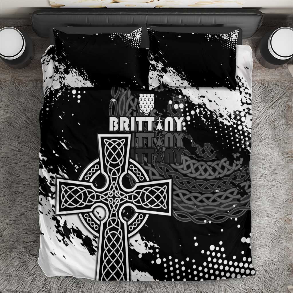 Brittany Celtic Cross Bedding Set With Celtic Knotwork - Wonder Print Shop