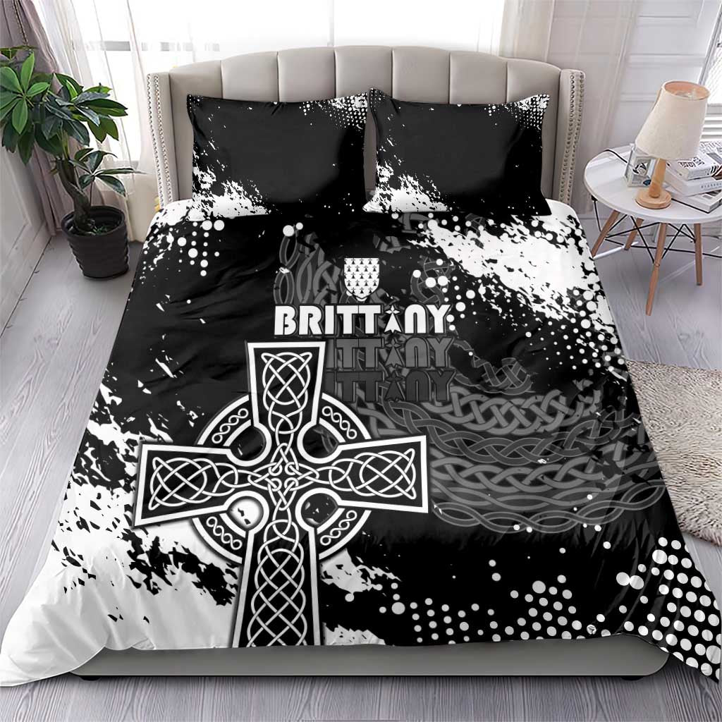 Brittany Celtic Cross Bedding Set With Celtic Knotwork - Wonder Print Shop