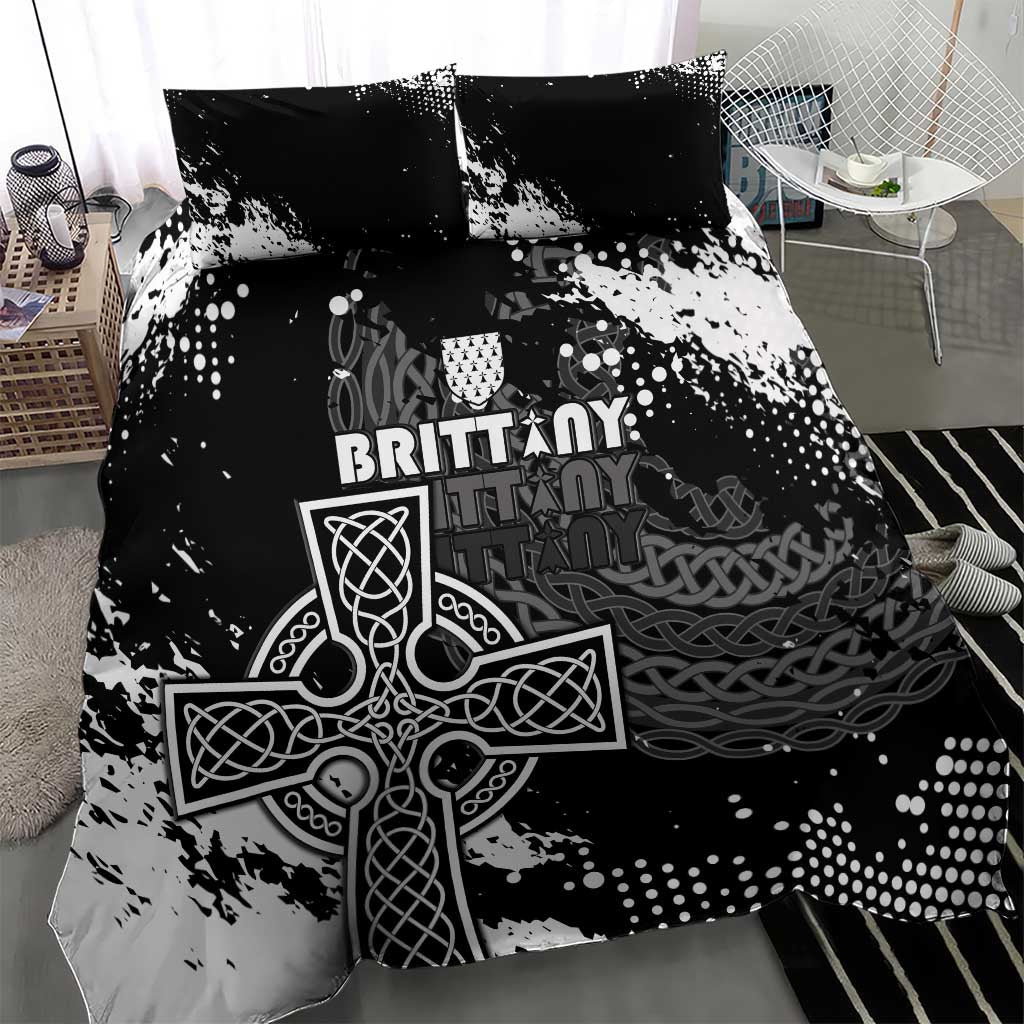 Brittany Celtic Cross Bedding Set With Celtic Knotwork - Wonder Print Shop