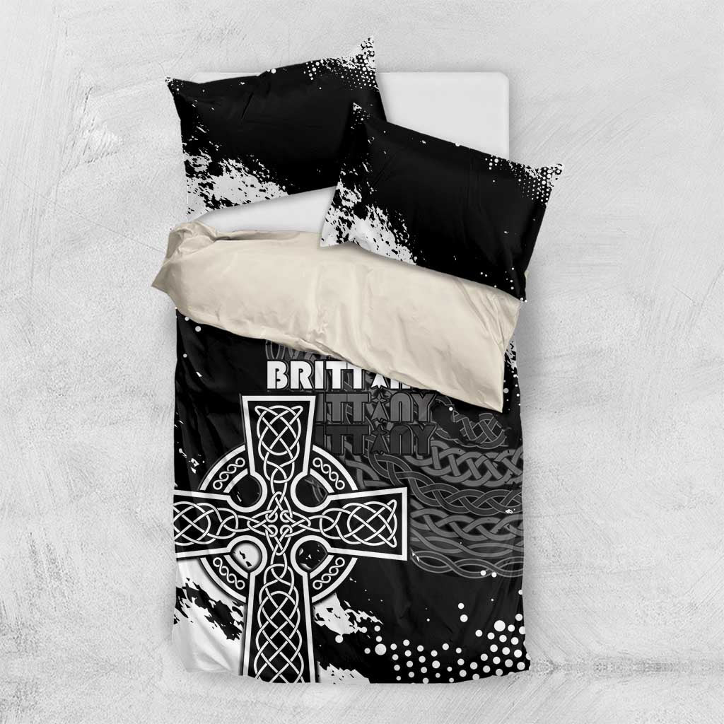 Brittany Celtic Cross Bedding Set With Celtic Knotwork - Wonder Print Shop