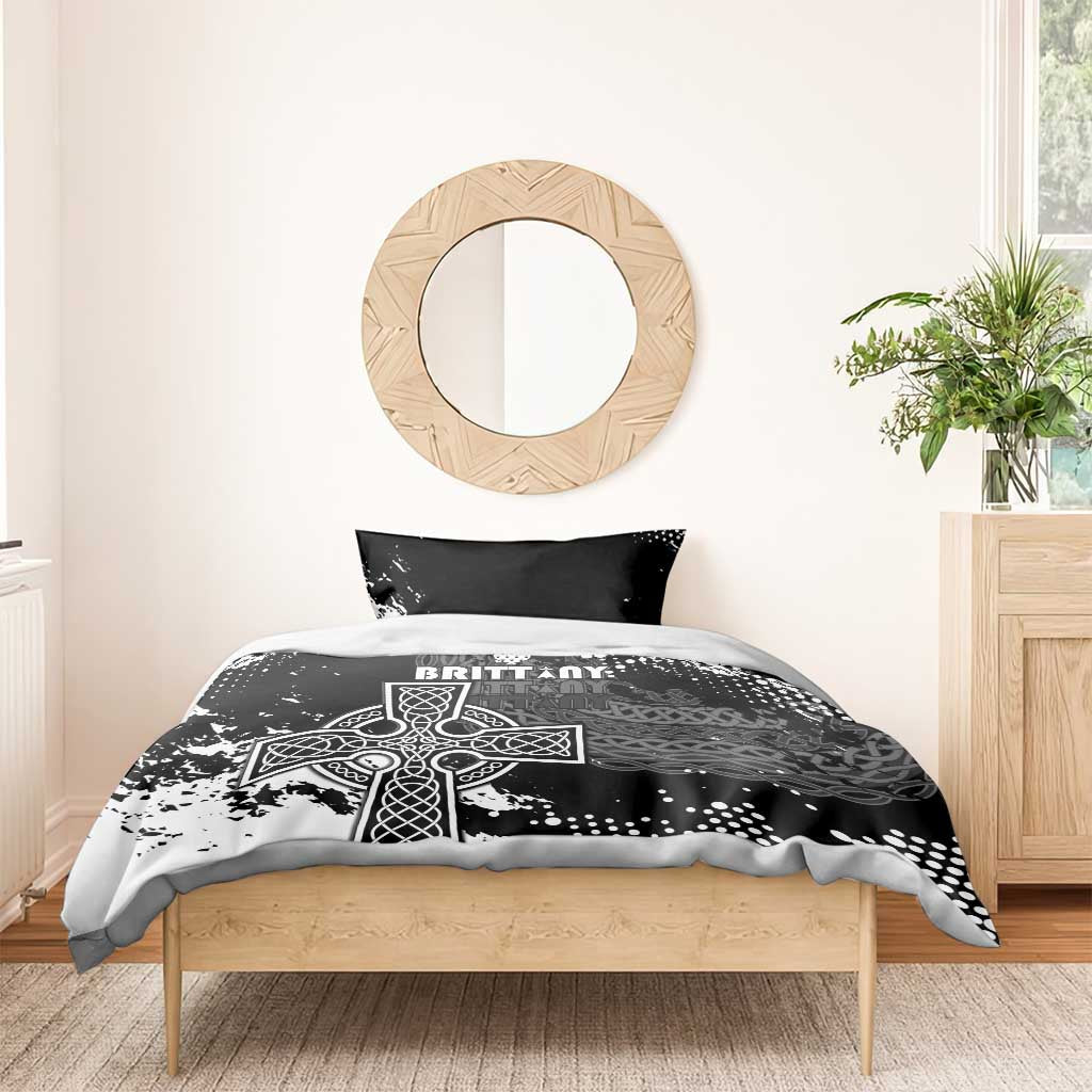 Brittany Celtic Cross Bedding Set With Celtic Knotwork - Wonder Print Shop