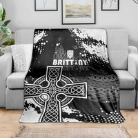 Brittany Celtic Cross Blanket With Celtic Knotwork - Wonder Print Shop