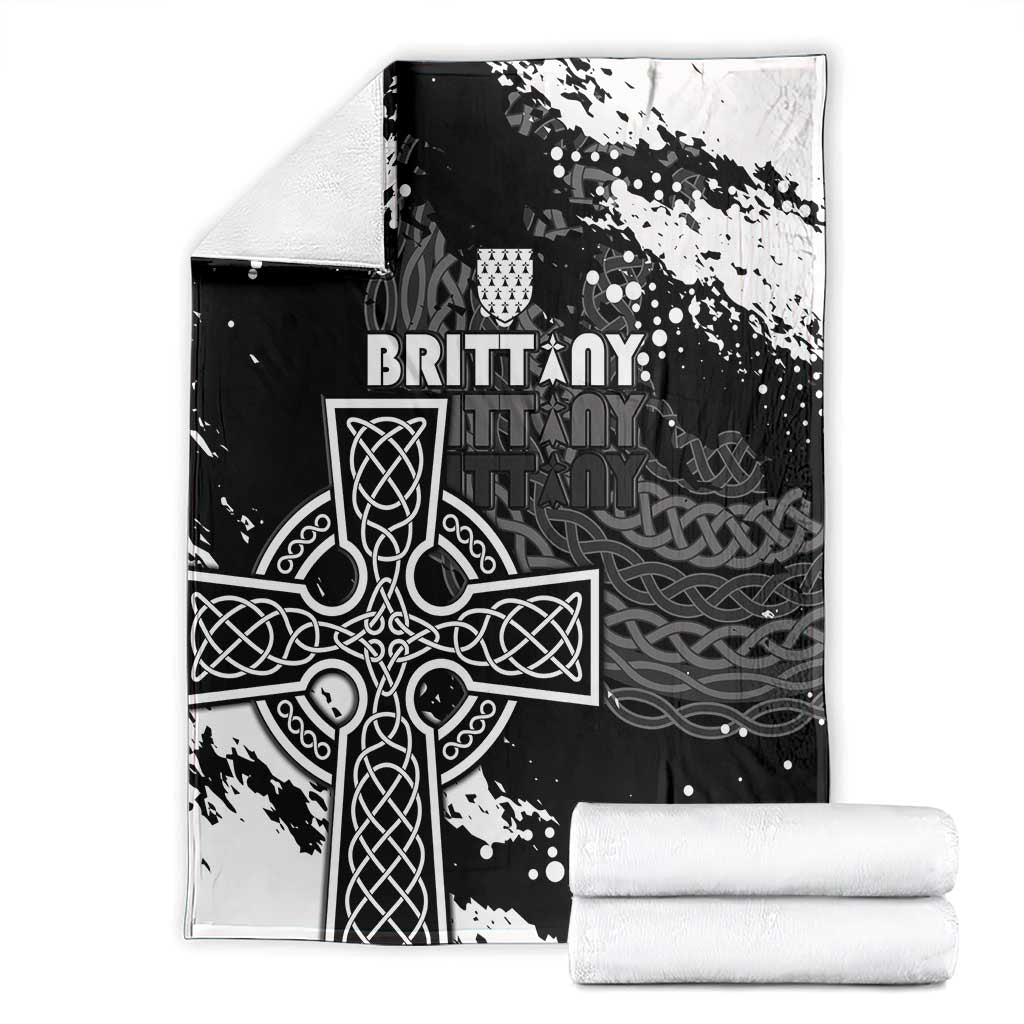 Brittany Celtic Cross Blanket With Celtic Knotwork - Wonder Print Shop