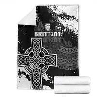 Brittany Celtic Cross Blanket With Celtic Knotwork - Wonder Print Shop