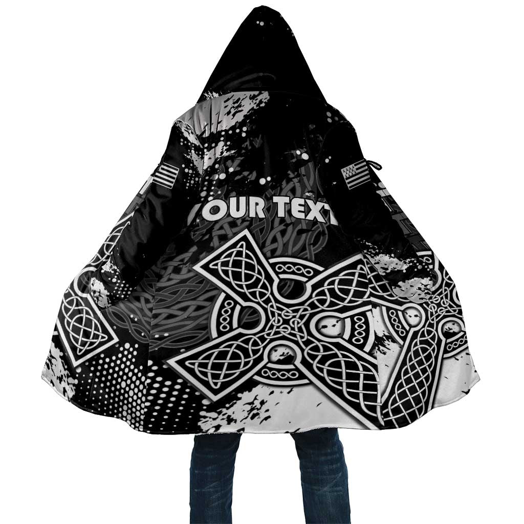 Personalized Brittany Celtic Cross Cloak With Celtic Knotwork - Wonder Print Shop