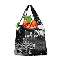 Brittany Celtic Cross Grocery Bag With Celtic Knotwork - Wonder Print Shop