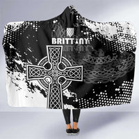 Brittany Celtic Cross Hooded Blanket With Celtic Knotwork - Wonder Print Shop