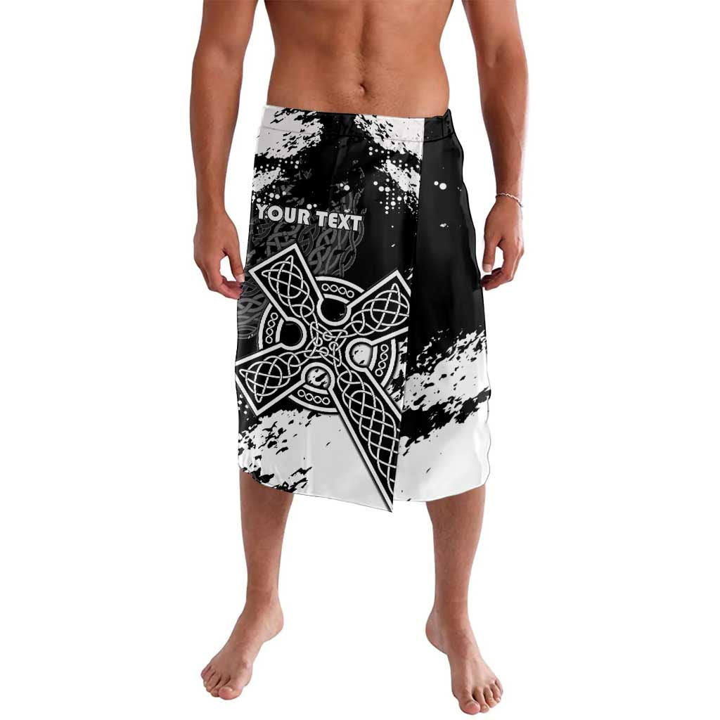 Personalized Brittany Celtic Cross Lavalava With Celtic Knotwork - Wonder Print Shop