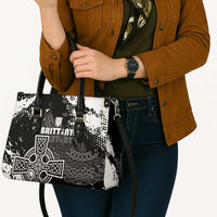 Brittany Celtic Cross Leather Bag With Celtic Knotwork - Wonder Print Shop