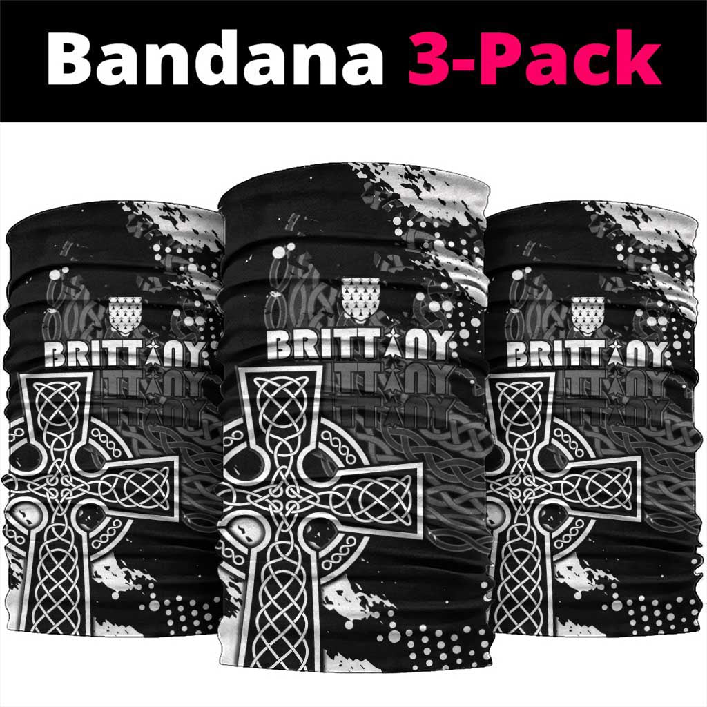 Brittany Celtic Cross Neck Gaiter With Celtic Knotwork - Wonder Print Shop
