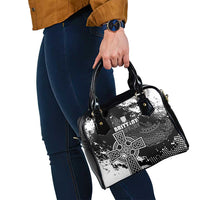 Brittany Celtic Cross Shoulder Handbag With Celtic Knotwork - Wonder Print Shop