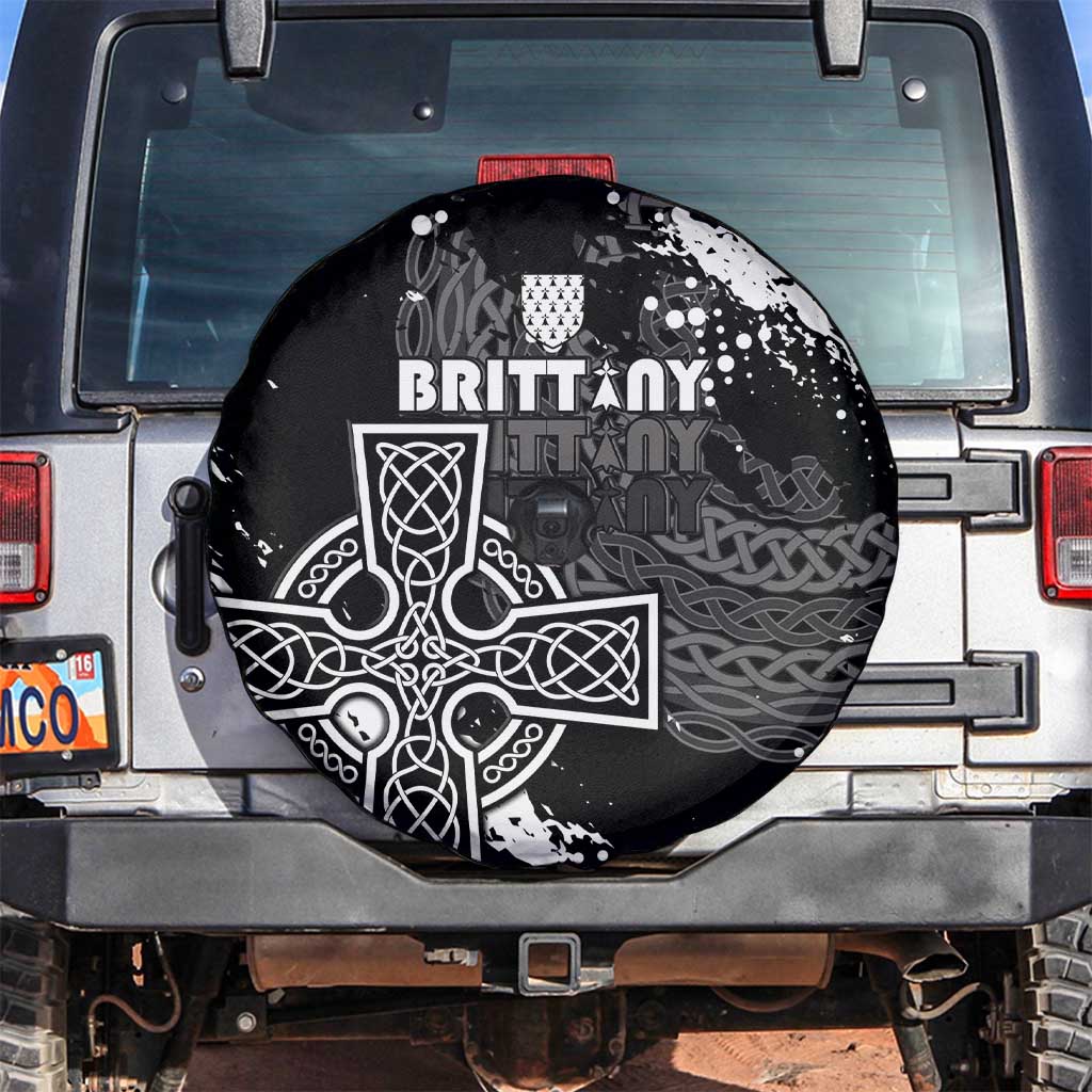 Brittany Celtic Cross Spare Tire Cover With Celtic Knotwork - Wonder Print Shop