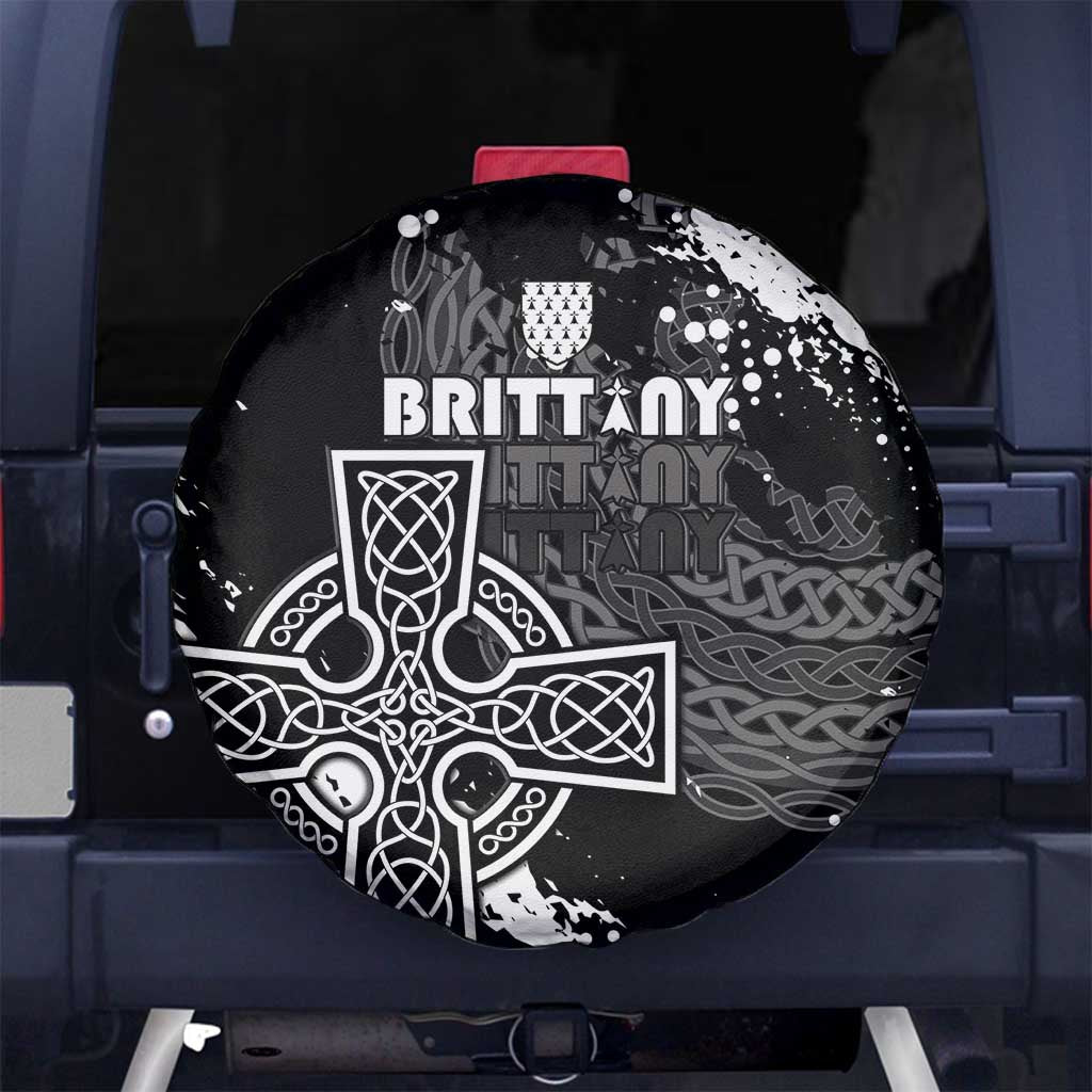 Brittany Celtic Cross Spare Tire Cover With Celtic Knotwork - Wonder Print Shop