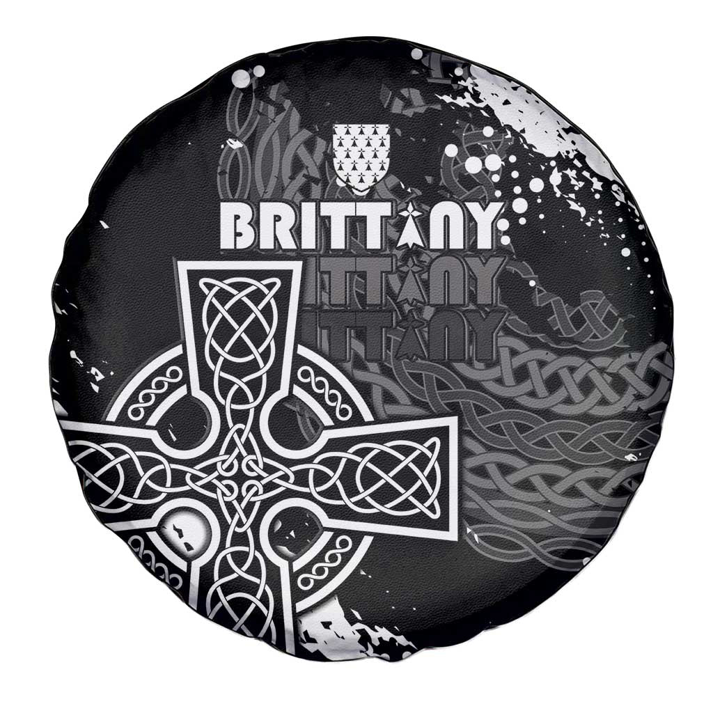 Brittany Celtic Cross Spare Tire Cover With Celtic Knotwork - Wonder Print Shop