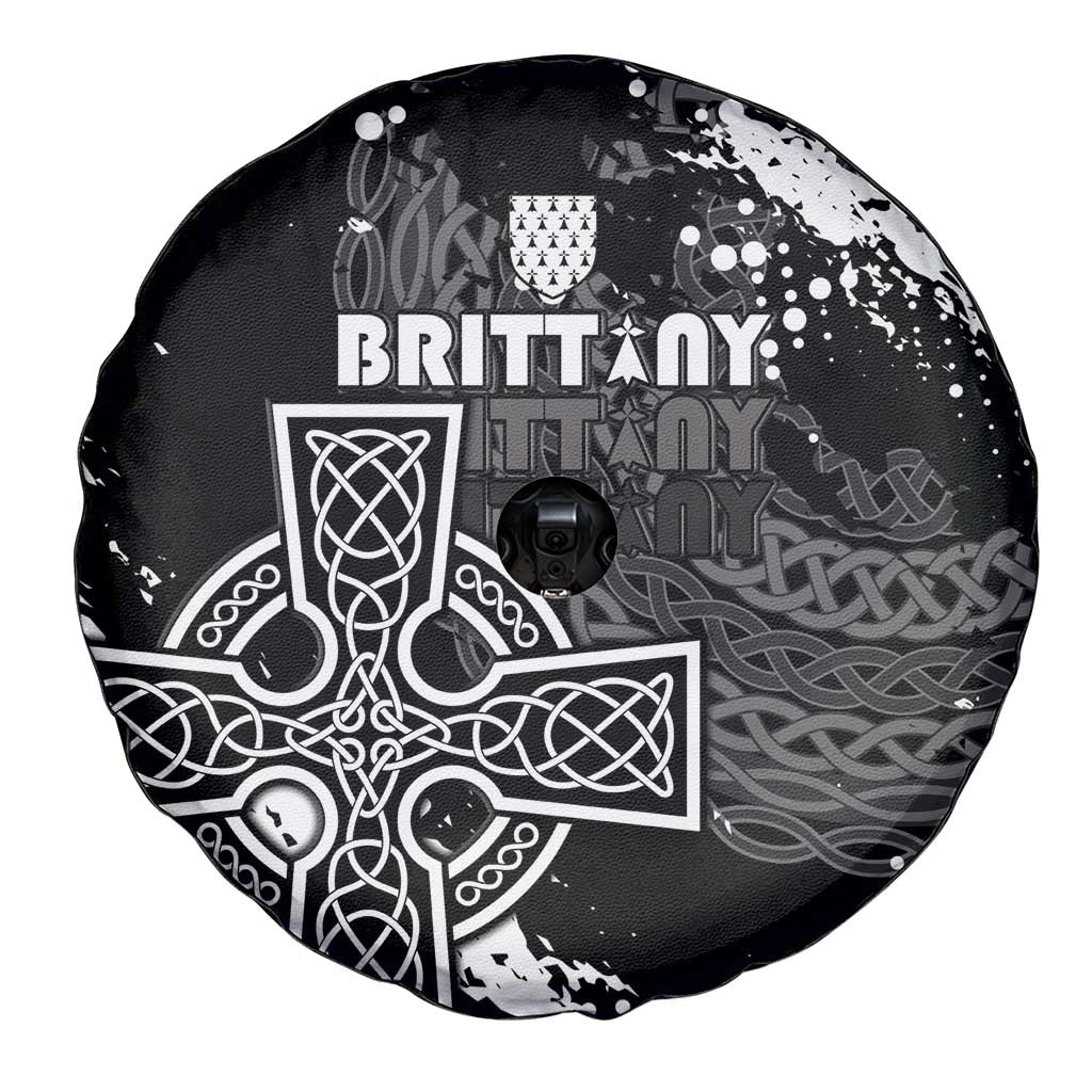Brittany Celtic Cross Spare Tire Cover With Celtic Knotwork - Wonder Print Shop