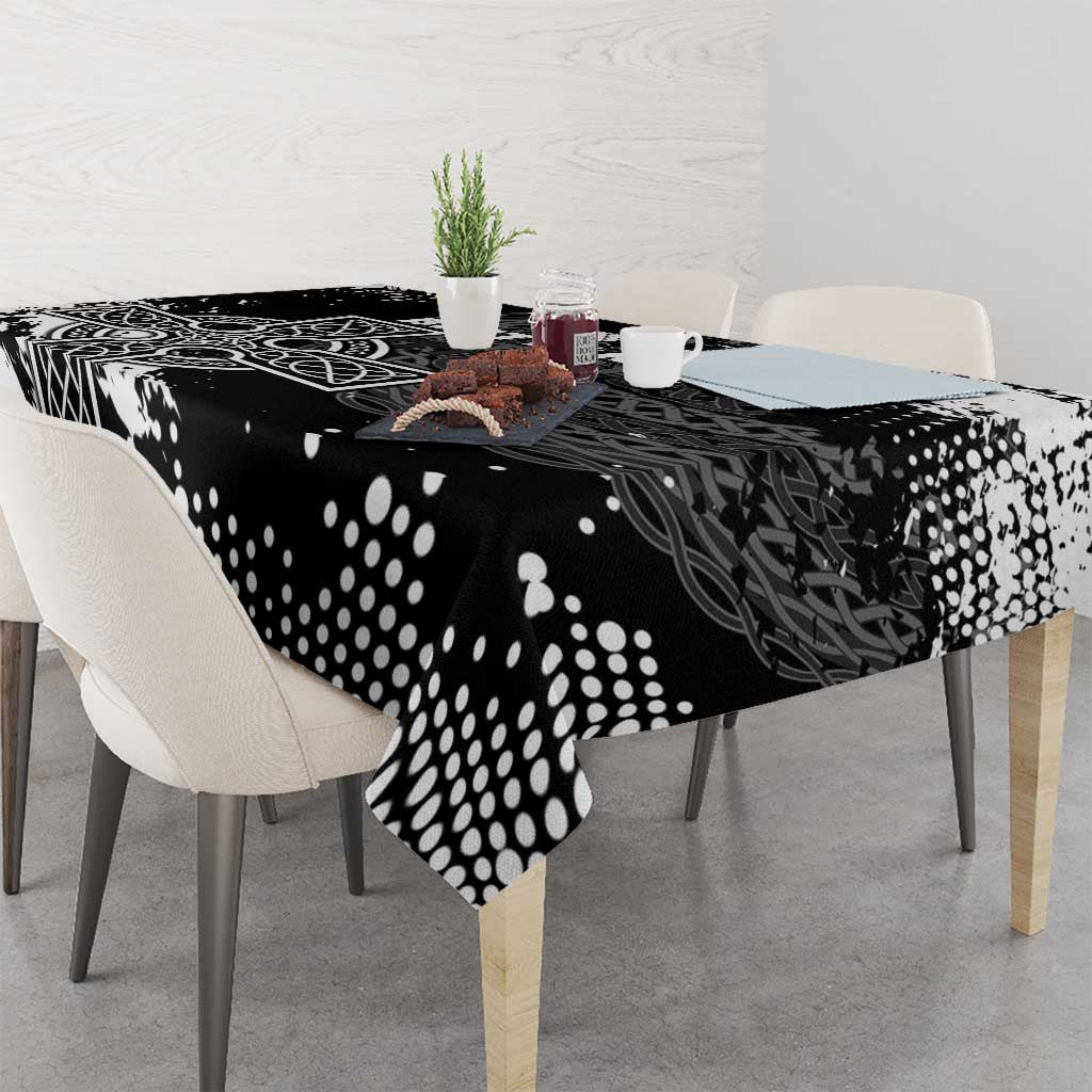 Brittany Celtic Cross Tablecloth With Celtic Knotwork - Wonder Print Shop