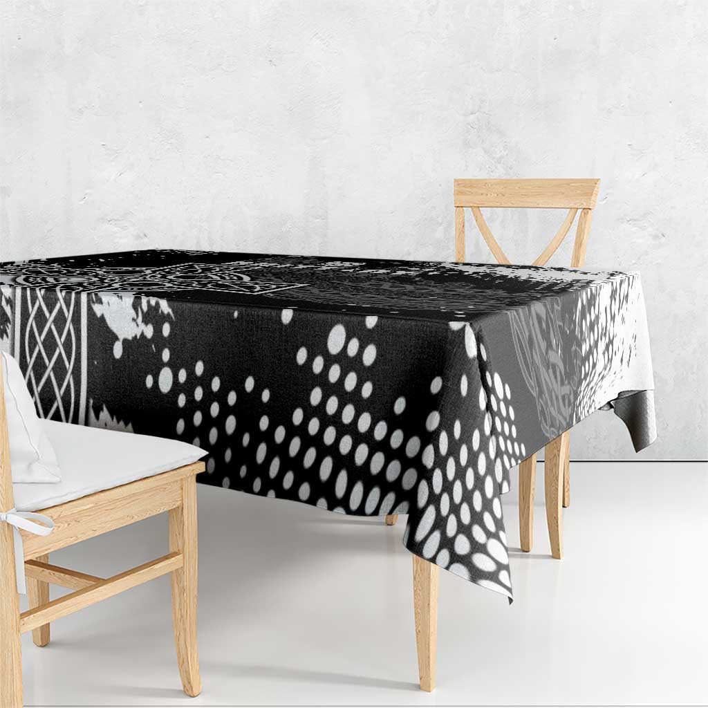 Brittany Celtic Cross Tablecloth With Celtic Knotwork - Wonder Print Shop